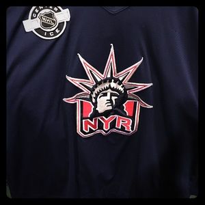 90s VINTAGE NY RANGERS JERSEY